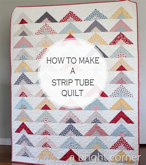 tube quilting|tube quilting with jelly rolls.